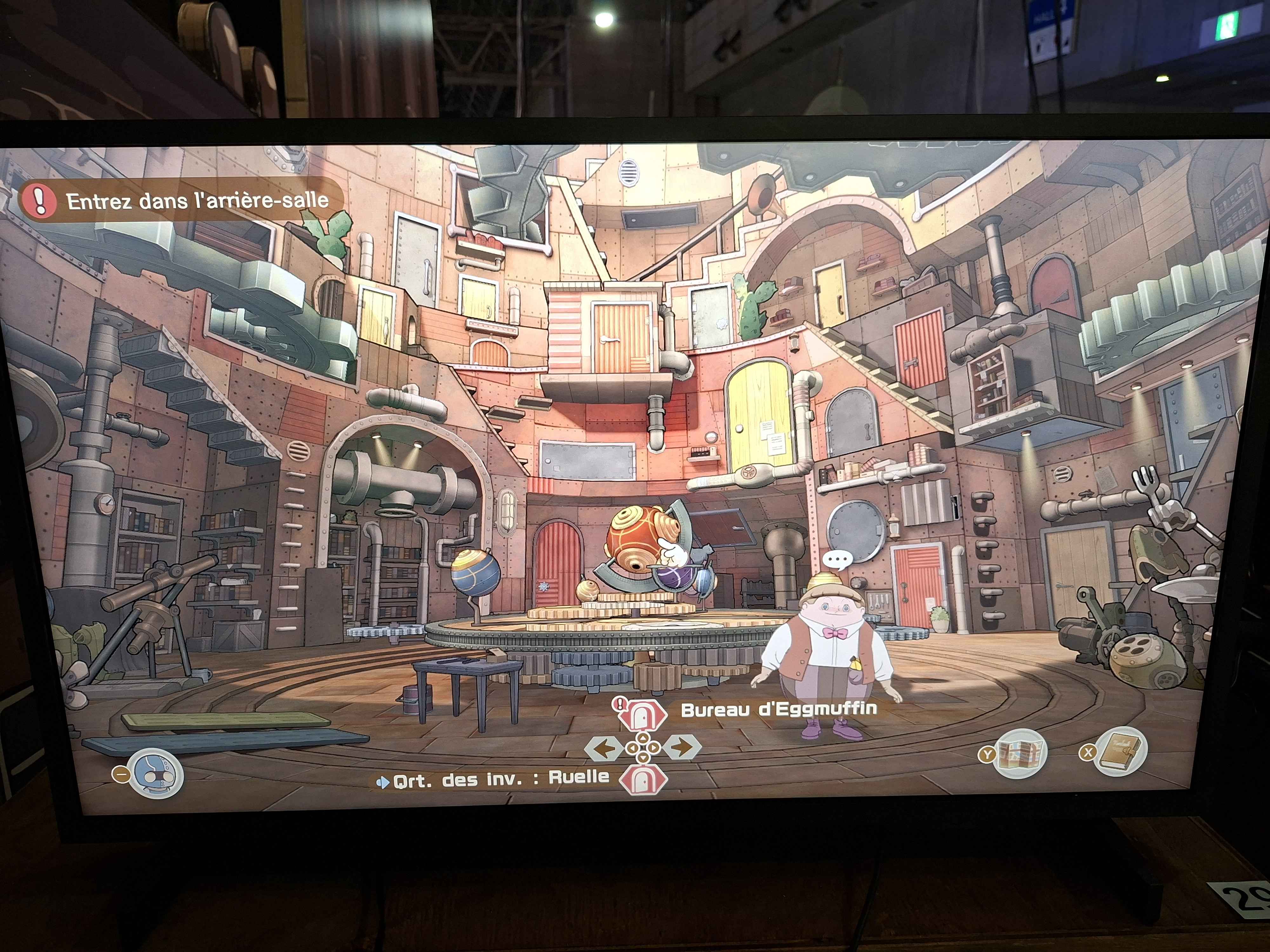 Zone intérieure Professeur Layton
