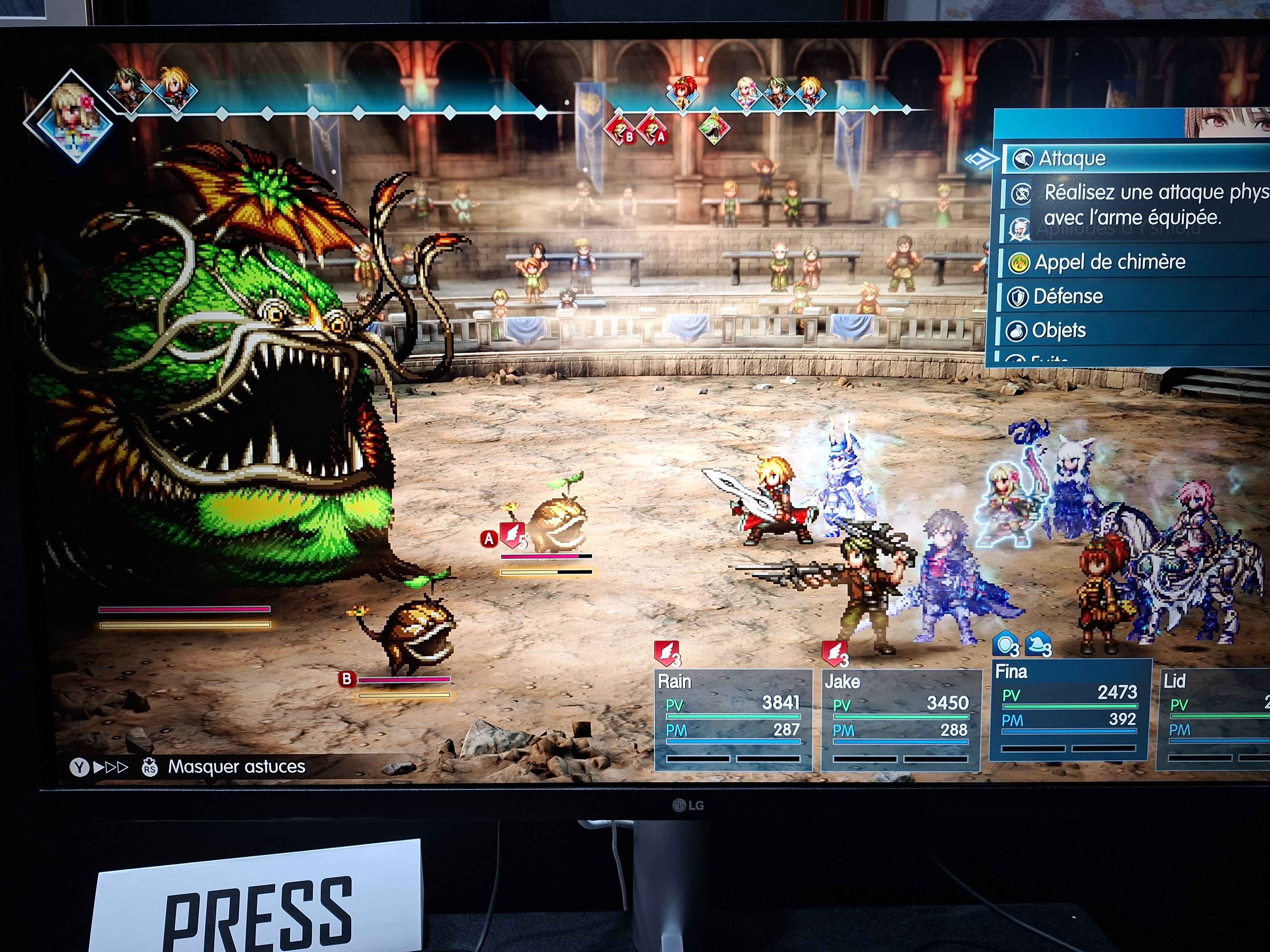 Combat Final Fantasy Resonance